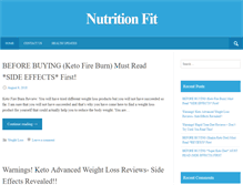 Tablet Screenshot of nutritionfit.org